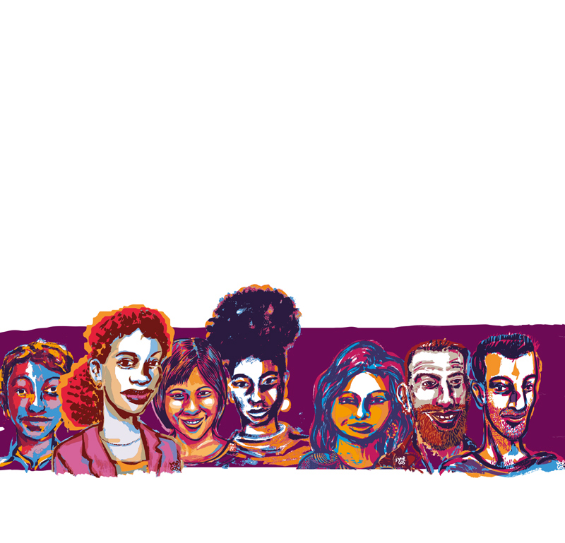 7 Personas der Studie "Berliner Erfahrungen, Berliner Erwartungen" Illustration der 7 Personas aus der Studie "Berliner Erfahrungen, Berliner Erwartungen"