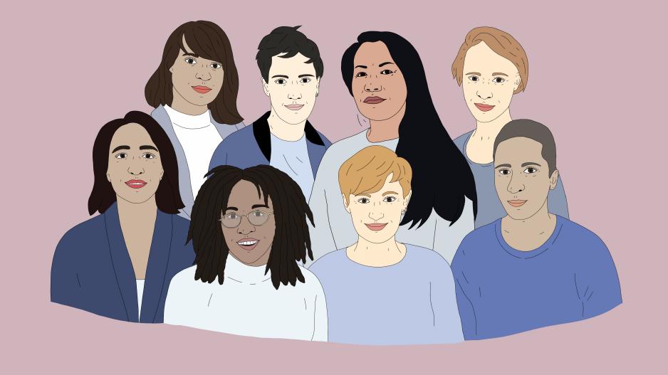 Team Diversity Arts Culture Illustration der Teammitglieder von Diversity Arts Culture