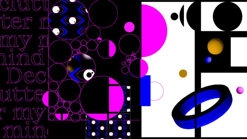 Declutter My Mind Dekorative Grafik